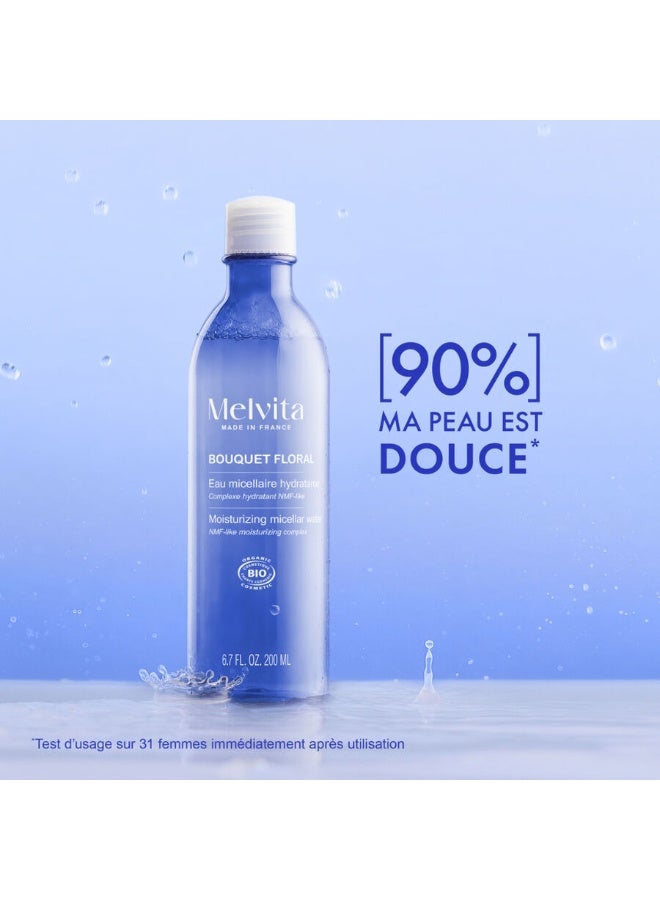 Melvita Floral Bouquet Organic Moisturizing Micellar Water 200 ml - Image 2