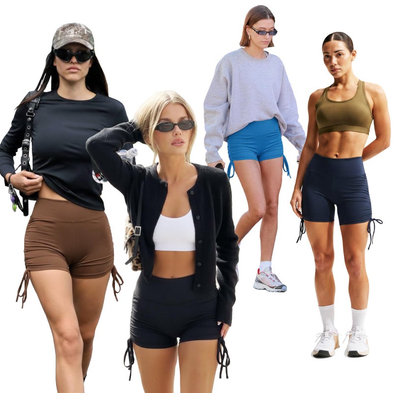 Hi Clasmix 5" Women's High Waist Biker Shorts - Running, Gym, Yoga, Cycling, Dance, Workout Athletic Shorts, Women's Sports & Recreation Shorts Black - Image 2