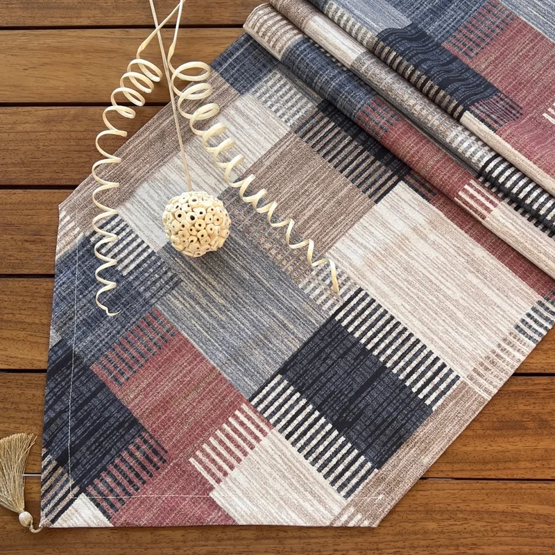Desenİzmir Pattern Izmir Desenizmir Kilim Patterned Runner Cover
