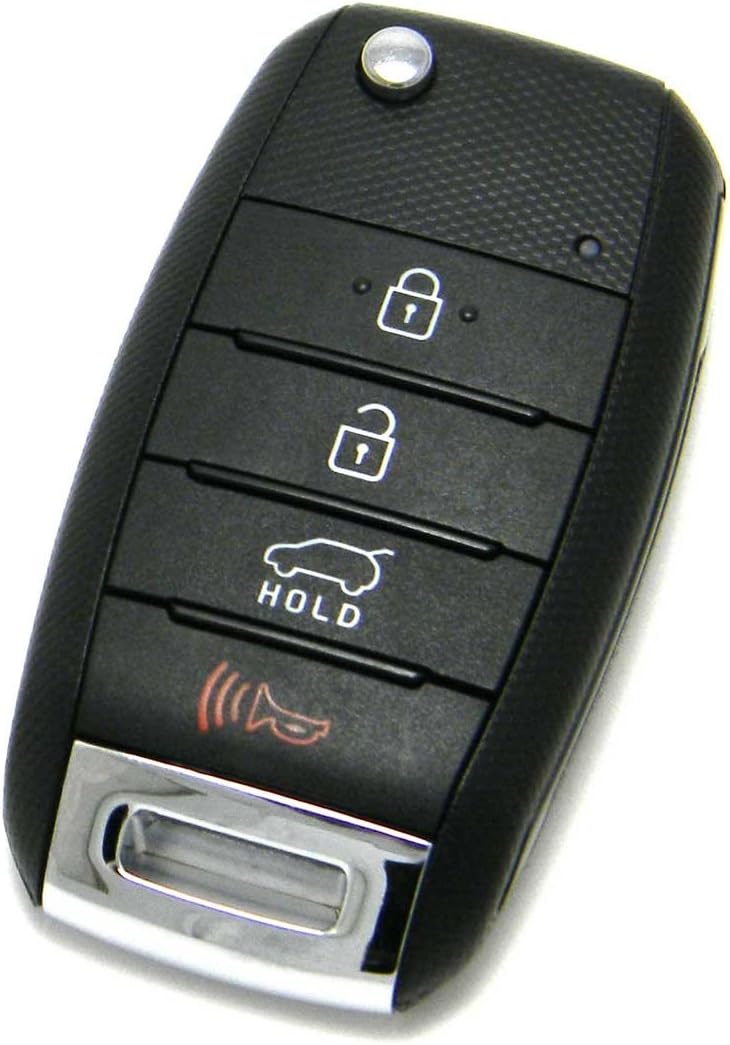 Kia OEM Sorento Flip Key Keyless Entry Remote Fob (FCC ID: OSLOKA-910T) - Image 2