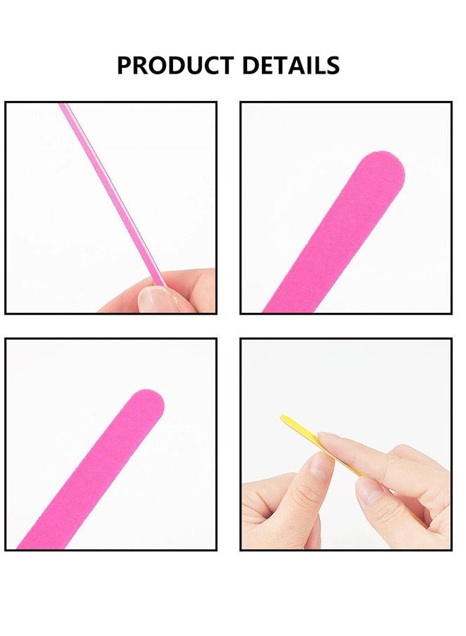 30 Pieces nail file nail care accessories set with double design - Image 3