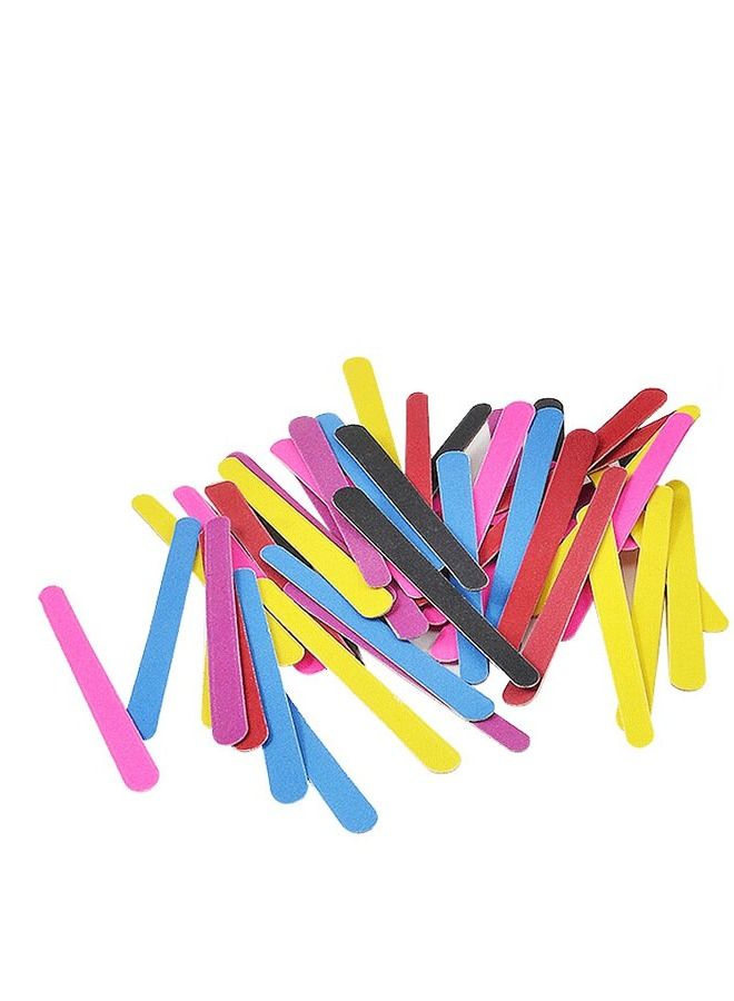 30 Pieces nail file nail care accessories set with double design - Image 2