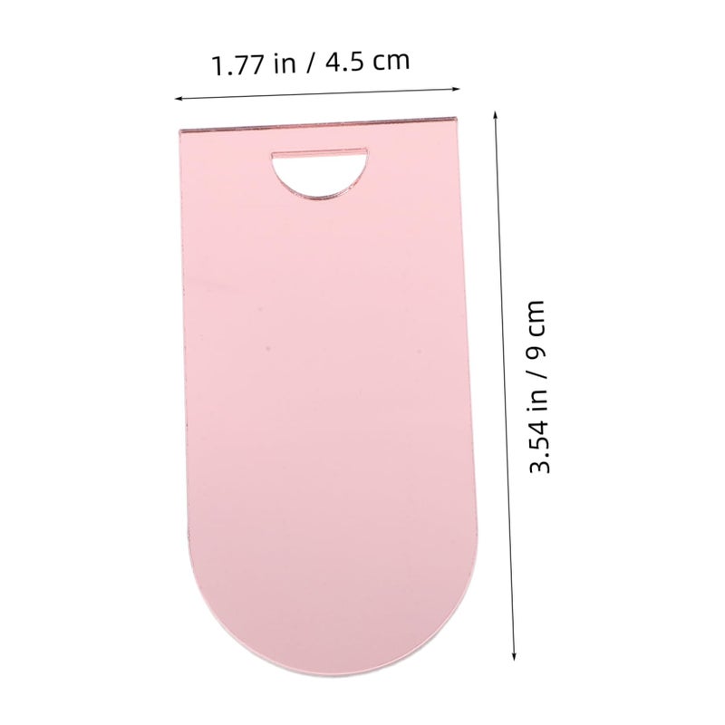 Rose Gold Acrylic Wedding Reserved Seating Tags with Ribbon for Guest Chairs - Image 3