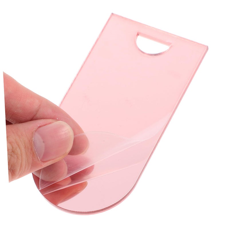 Rose Gold Acrylic Wedding Reserved Seating Tags with Ribbon for Guest Chairs - Image 4
