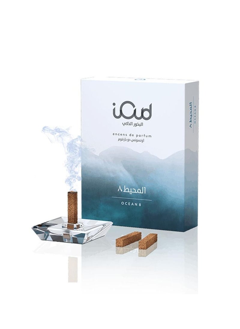 آي عود البخور الذكي برائحة المحيط 8 اقراص  - Image 1