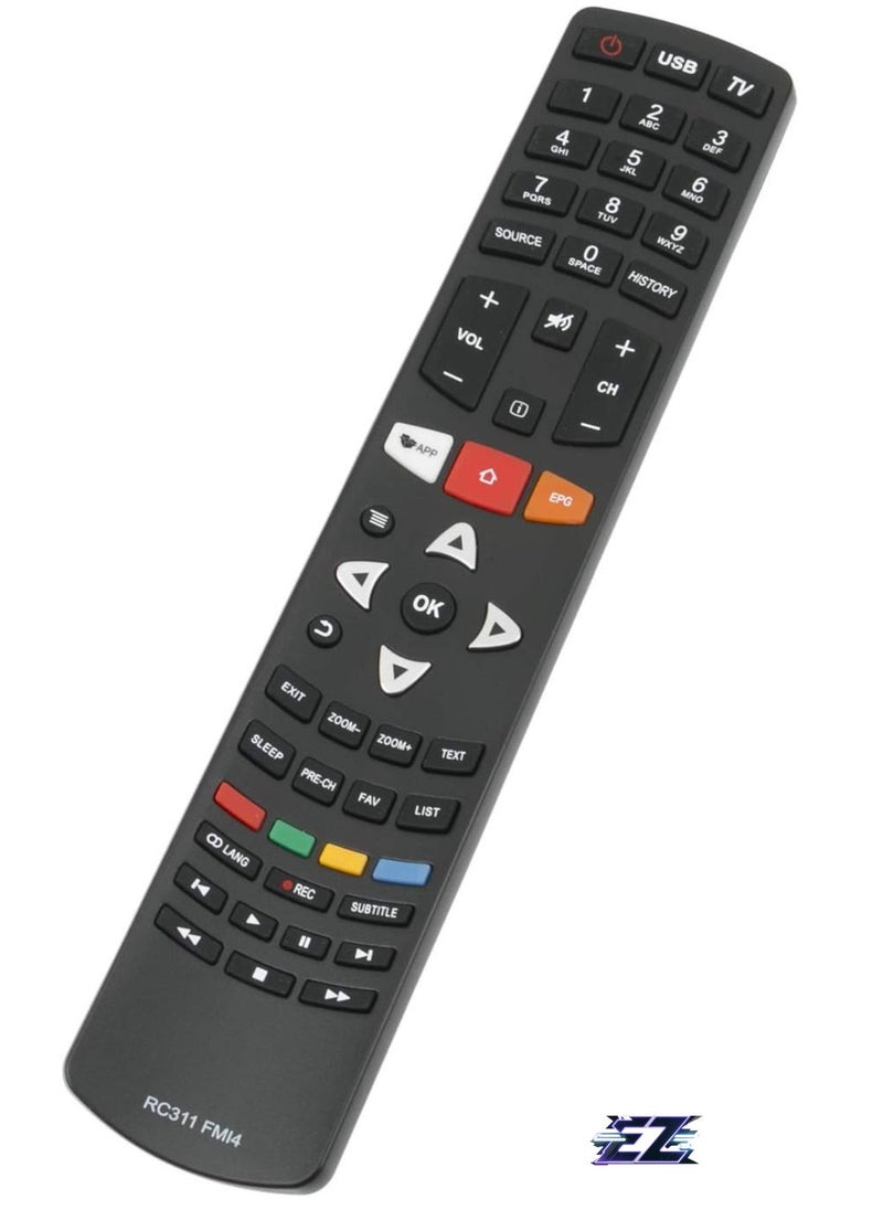 BGM RC311 FMI3 Remote Control Suitable for TCL 4K 3D LED LCD Smart TV L43P1US L50P1US L50C1US L55P1US L43P2US L49P2US L55P2US L65P2US LED49D2930US L32S4690S L40S4690S 90FS LL 50S5610FS L50S5600FS with battery  - Image 2