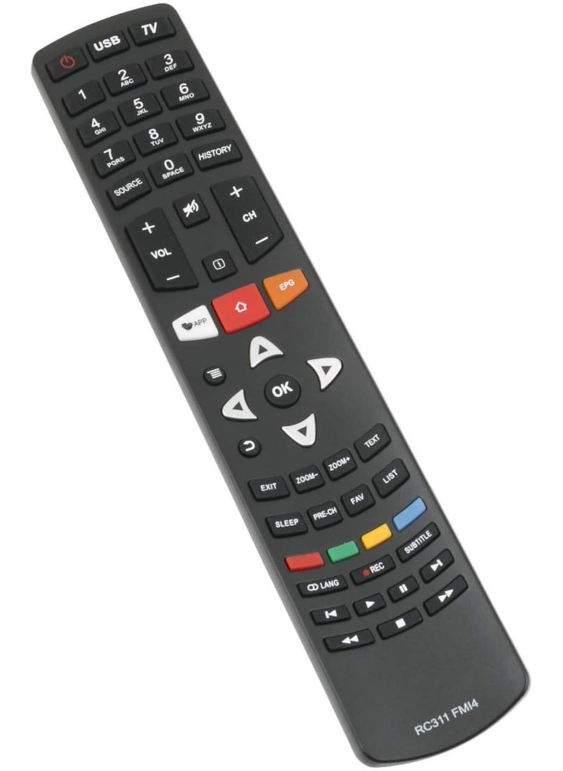 BGM RC311 FMI3 Remote Control Suitable for TCL 4K 3D LED LCD Smart TV L43P1US L50P1US L50C1US L55P1US L43P2US L49P2US L55P2US L65P2US LED49D2930US L32S4690S L40S4690S 90FS LL 50S5610FS L50S5600FS with battery  - Image 3
