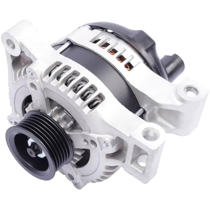 SHICHU New Alternator Compatible with 2008-2017 Equinox 2008-2012 Malibu 2013-2017 Terrain 2008 2009 Torrent Aura 2007-2009 XL-7 2008-2010 Vue 3.6L V6 Replace for 1042102890 1042105250 20841889 - Image 1