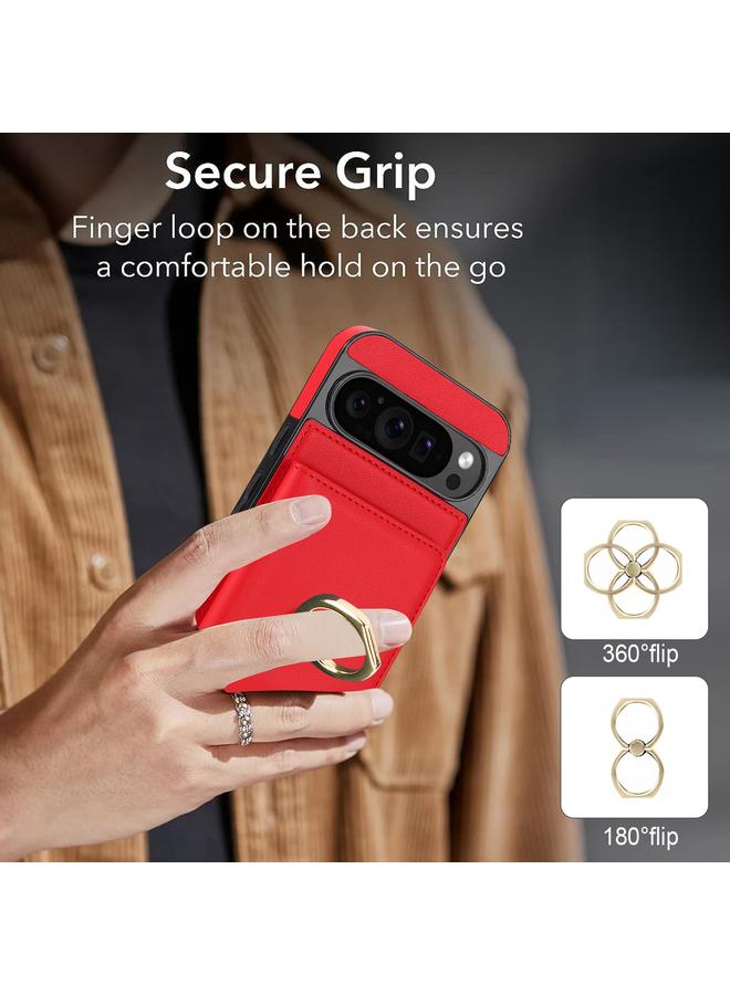 اس-توب جراب لهاتف Google Pixel 9 مزود بحلقة بطاقة RFID مضادة للسرقة - Image 2