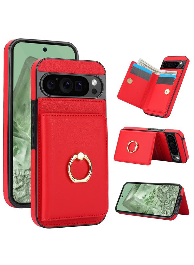 اس-توب جراب لهاتف Google Pixel 9 مزود بحلقة بطاقة RFID مضادة للسرقة - Image 1