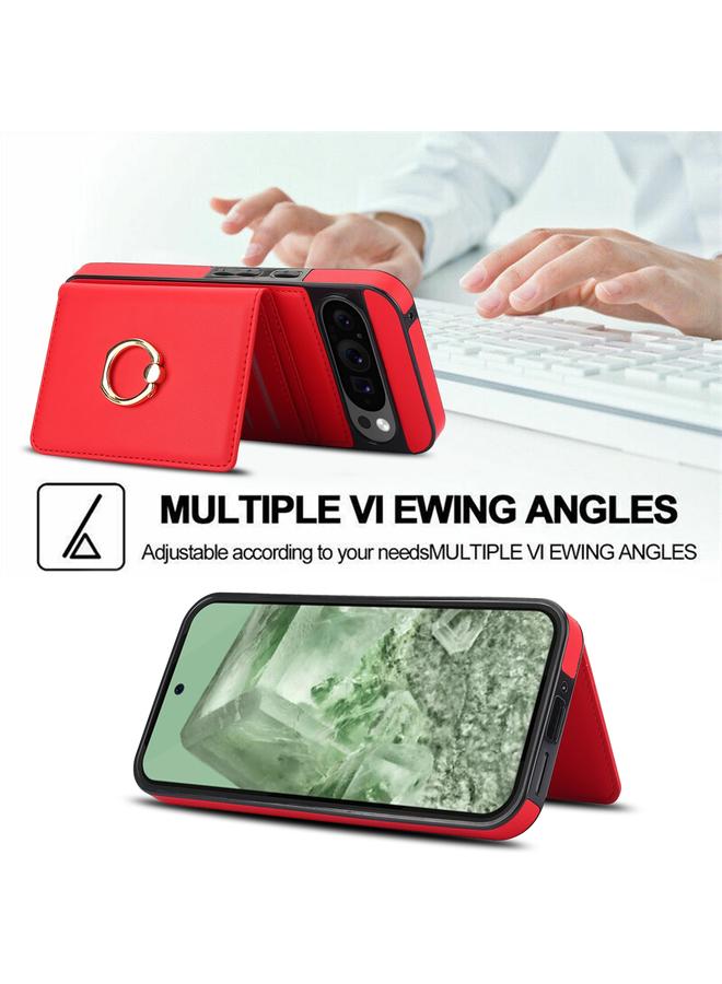 اس-توب جراب لهاتف Google Pixel 9 مزود بحلقة بطاقة RFID مضادة للسرقة - Image 4