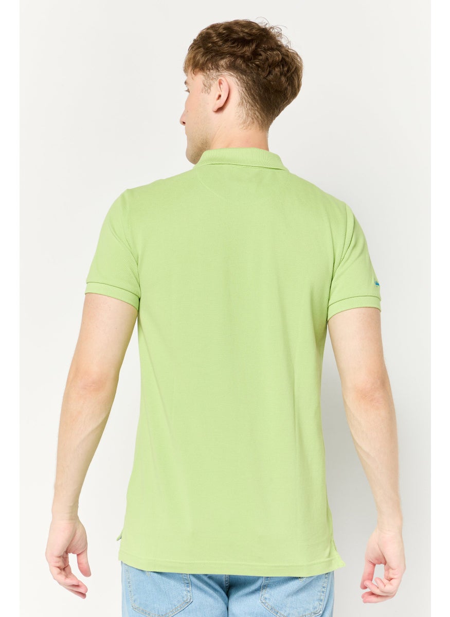 La Martina Men Regular Fit Embroidered Logo Short Sleeves Polo Shirt, Green  - Image 4
