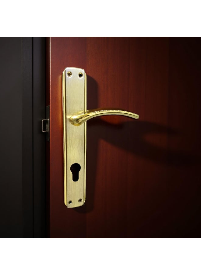 مجموعة مقابض الابواب المزخرفة مع أدوات التركيب عدد 2 زوج - Image 1