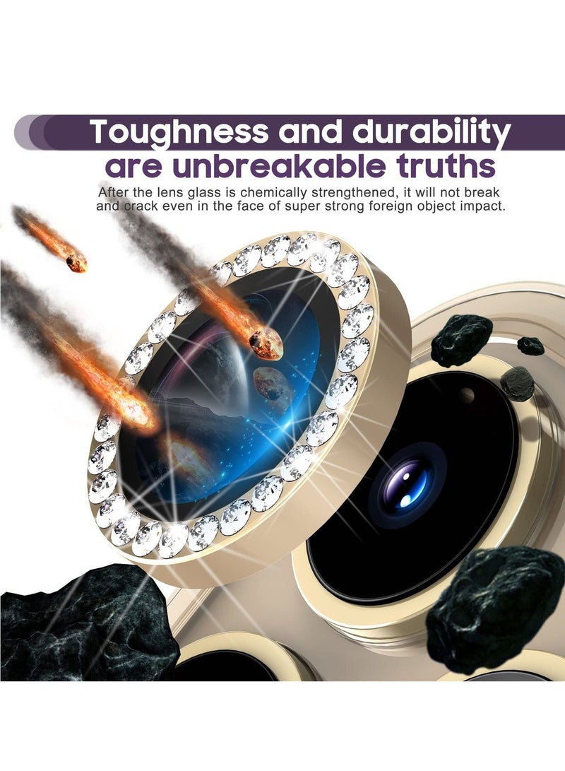 Excefore Camera Lens Protector for iPhone 14 Pro / 14 Pro Max, 9H Tempered Glass Camera Cover Screen Protector - Image 3