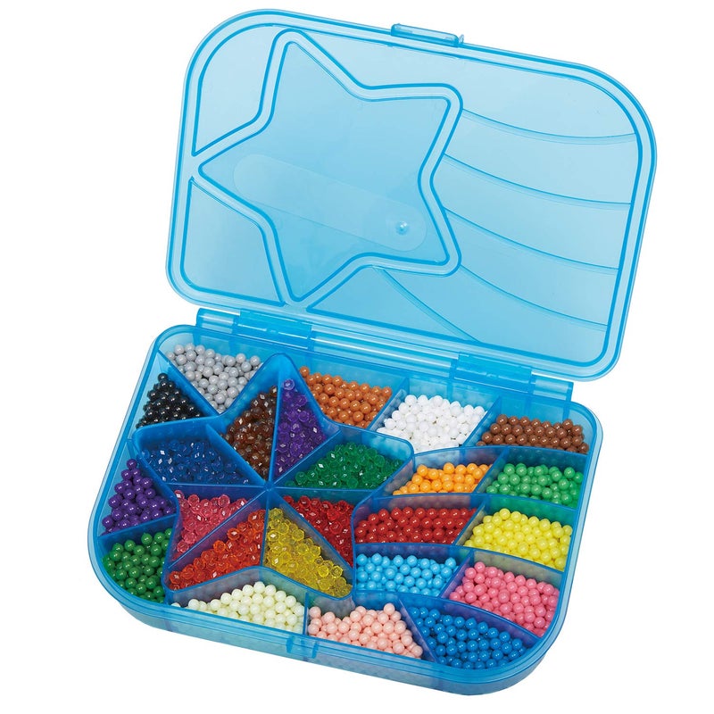 Aquabeads Mega Bead Set - Arts & Crafts Bead Refill Kit for Children Ages 4+ - Includes Over 2,400 Beads and Shooting Star Storage Case - Image 4