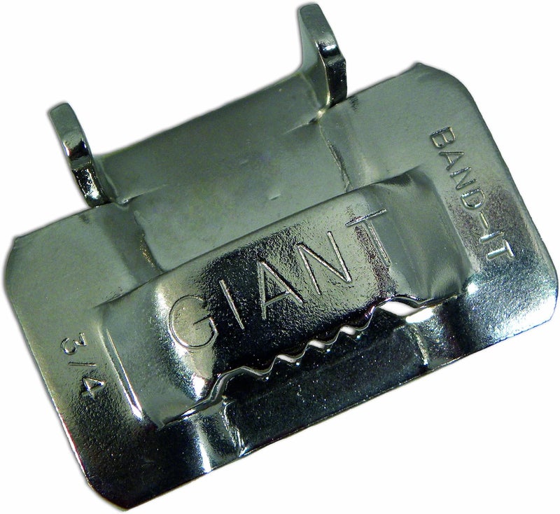 BAND-IT G44099 201 Stainless Steel Giant Ear-Lokt Buckle, 3/4"