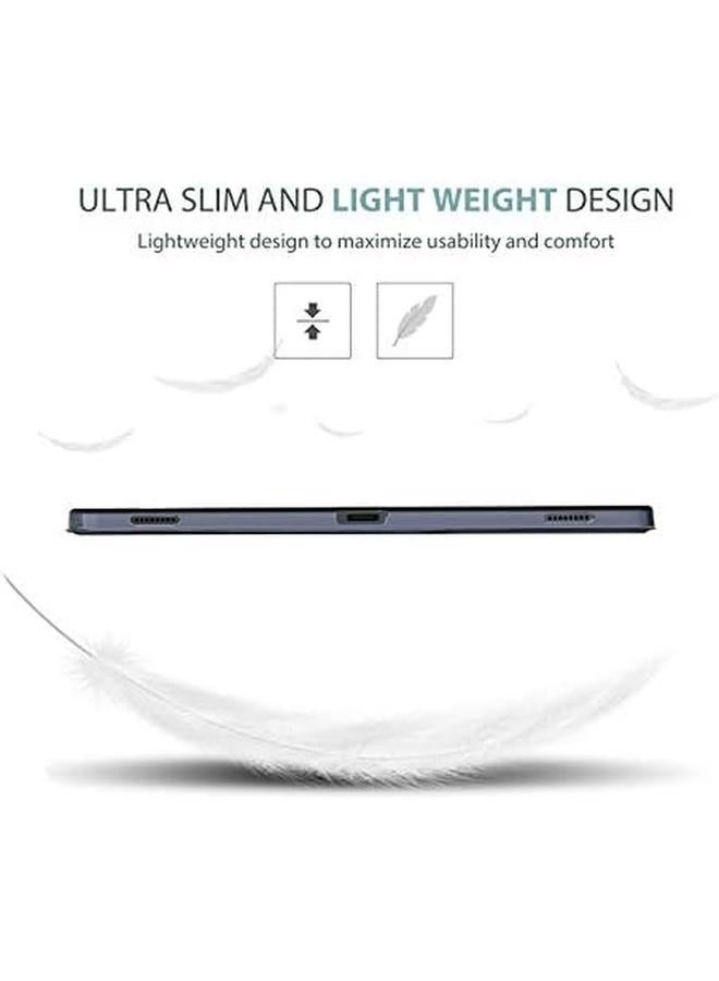 برو كيسيز جراب رفيع وخفيف الوزن مع حامل لجهاز Galaxy Tab S8 Plus S7 Plus مقاس 12.4 بوصة لهاتف Samsung X800 X806 T970 T975 T976 T978 إصدار 2022 2020 باللون الأزرق الداكن - Image 3