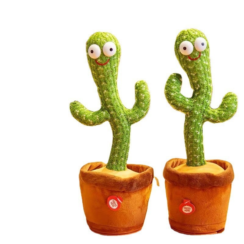 Talking Cactus Toy Singing Dancing Plush - Image 2