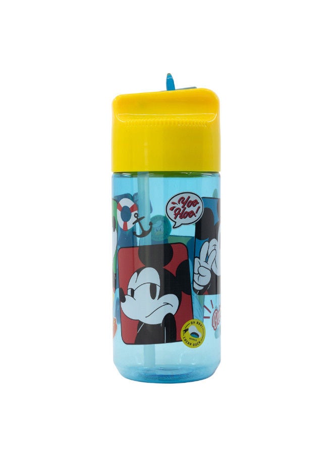 Mickey Mouse Bottle Eco Zen Hydro 430ml Multicolour Water Bottle Drinking Bottle Hydration Bottle Tumbler Flask Portable Glass Travel Mug