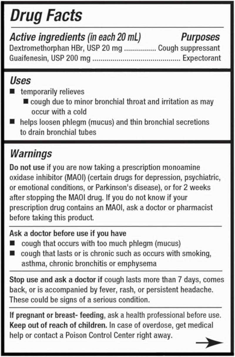 Quality Choice Tussin Dm AlcoholFree Cough SupressantExpectorant 8 Fluid Ounces 237ml Boxes Pack of 6 - Image 3