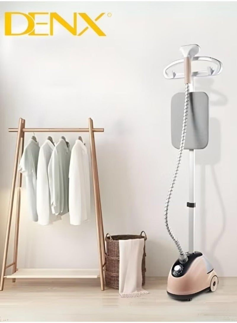 Denx 2000W High Power Portable Vertical Steamer Iron Remove Wrinkles Fast  Professional Garment Steamer, 2 in 1, Flatbed Vertical Steamer, 2000W, Fast Heating with 1.8L Water Tank , From Denx - Image 3
