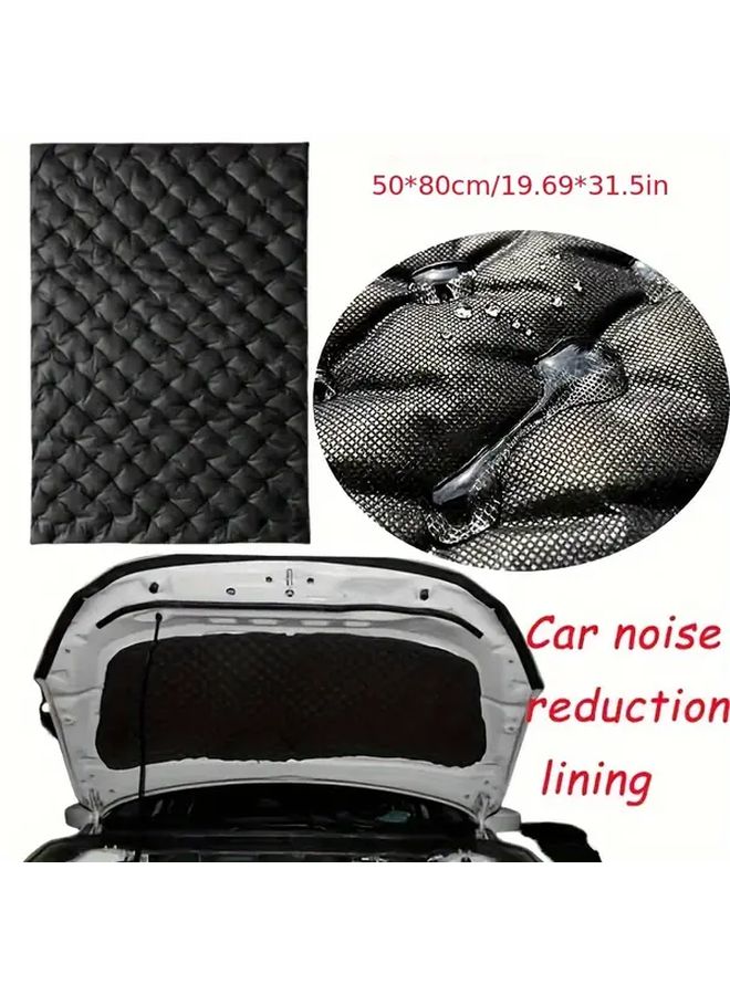 19.69x31.5inch Car Shock Absorbing Heat Insulation Mat - Image 1