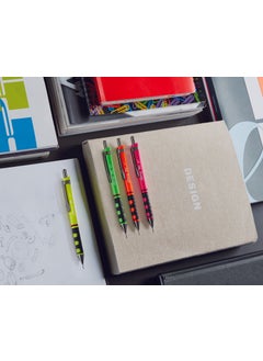 Rotring Tikky School Set 0.7 mm Blue Versatile Pen + Eraser + Nib  - Image 2