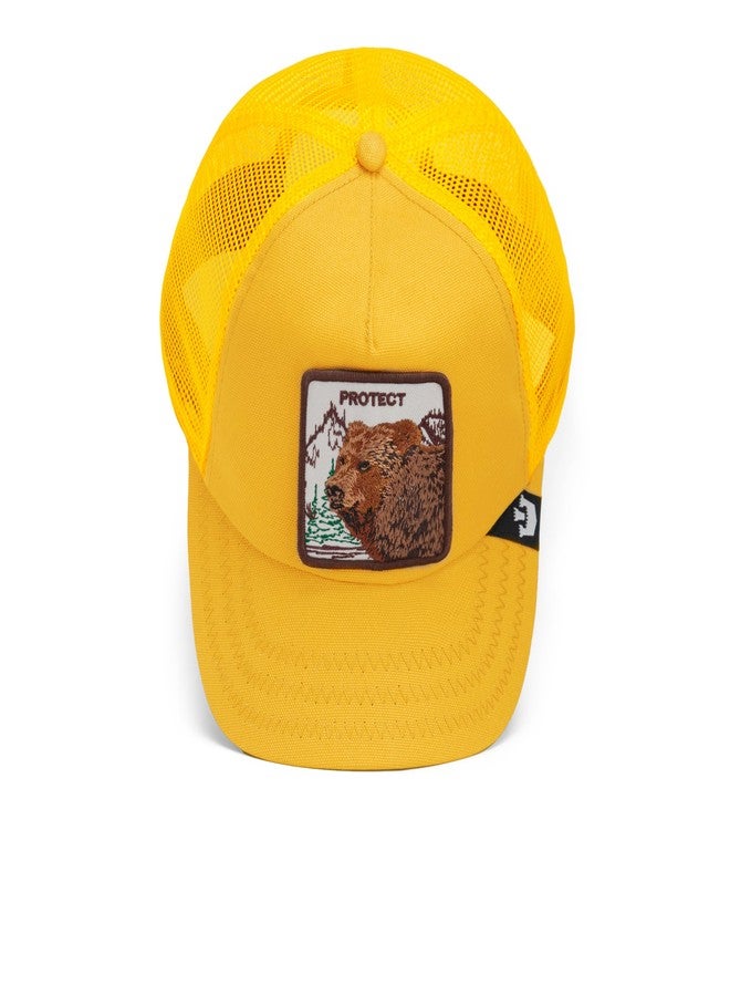 جورين بروس. قبعة سائق الشاحنة من مجموعة "نداء البرية" من جورين بروس، للرجال والنساء، لون ذهبي (سيف جارد)، مقاس واحد - Image 4