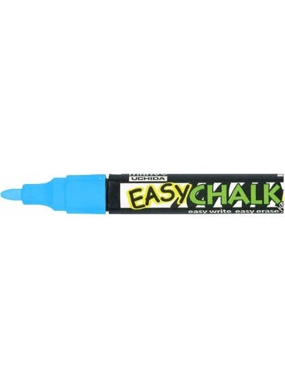 Marvy Easy Chalk Marker Liquid Chalk Pen Highlighter Blue 