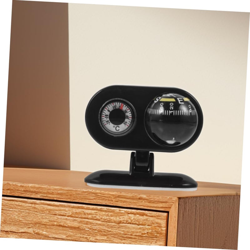 2 Pcs Car Dashboard Compass Thermometer for Accurate Navigation in Trucks and Boats - Image 5