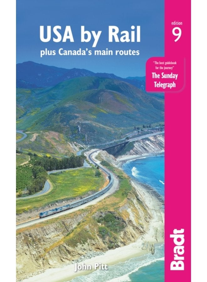 USA by Rail plus Canada s main routes - Paperback