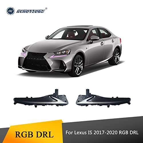 HCMOTIONZ Day Running Light sequential DRL Compatible with Lexus IS200t IS300 IS350 F-sport 2017-2020 DRL App control（NOT FIT 13-16） - Image 2
