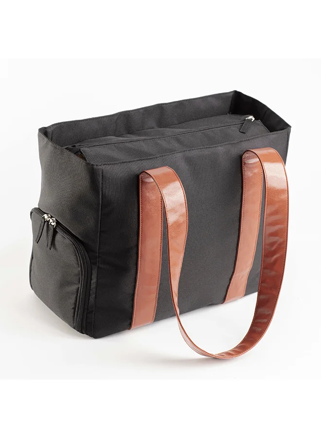 Dr. Brown’s Breast Pump Carryall Tote Bag, Black For Web