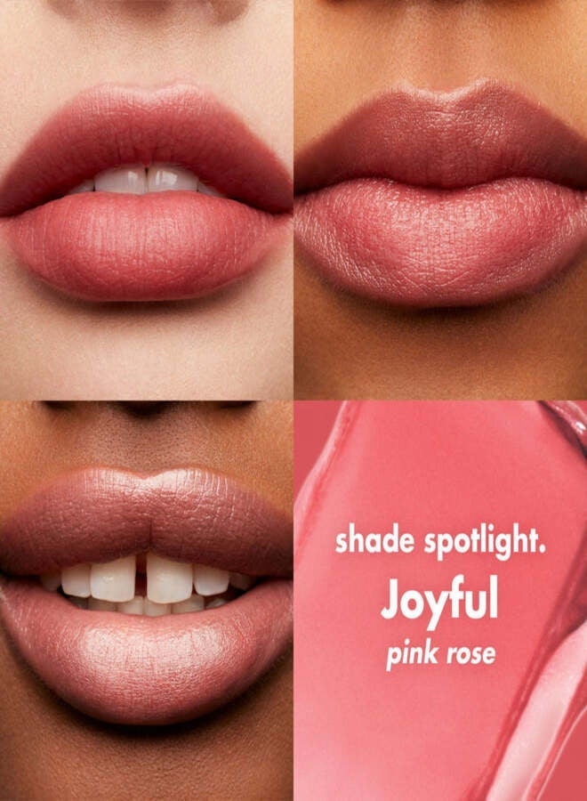 elf e.l.f. Hydrating Core Lip Shine Joyful – Tinted Hydrating Lip Balm with Glossy Shine, Nourishing Heart-Shaped Core, Lightweight Moisturizing Formula, 2.3 g / 0.08 oz - Image 2