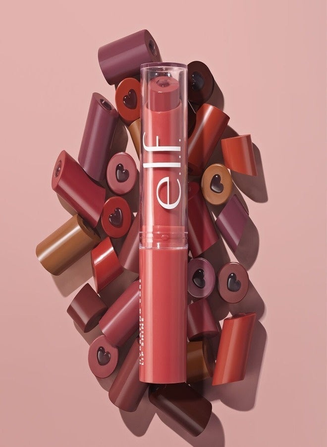 elf e.l.f. Hydrating Core Lip Shine Joyful – Tinted Hydrating Lip Balm with Glossy Shine, Nourishing Heart-Shaped Core, Lightweight Moisturizing Formula, 2.3 g / 0.08 oz - Image 5