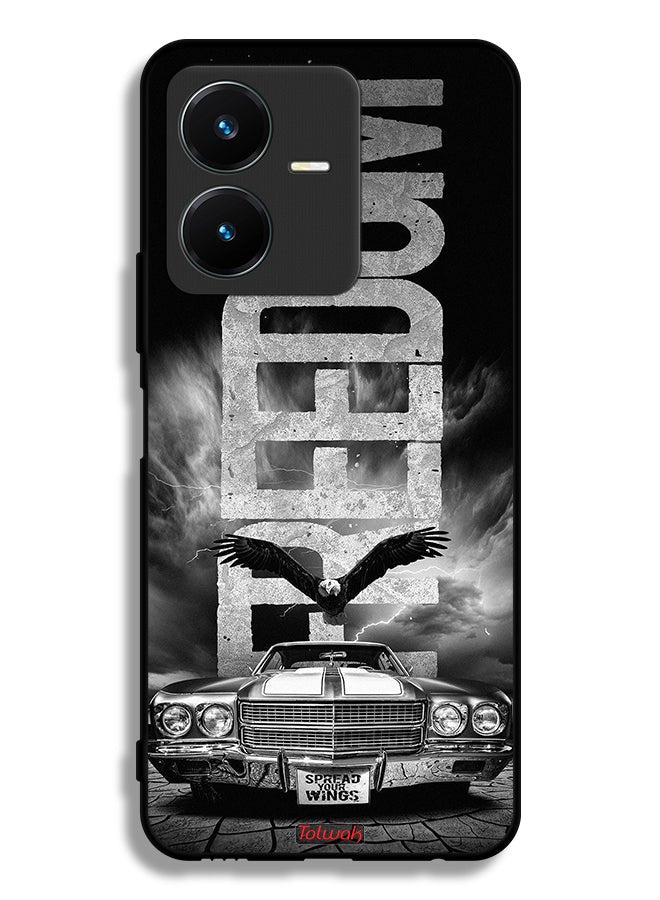 Tolwak Vivo Y22s Protective Case Cover Freedom Art - Image 1