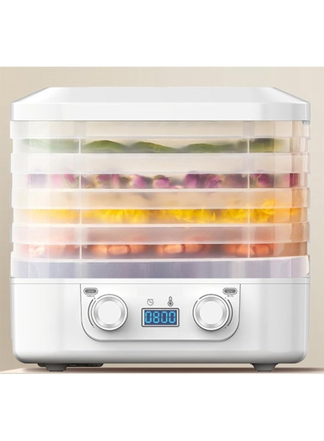 DUNISO 5 Tiers Food Dehydrator for Fruit, Vegetable, Beef Jerky, Large Capacity Food Dryer with Timer and Overheat Protection, Low Noise Food Dehydrator Machine for Meat, Fish and Pet Snack  - Image 1