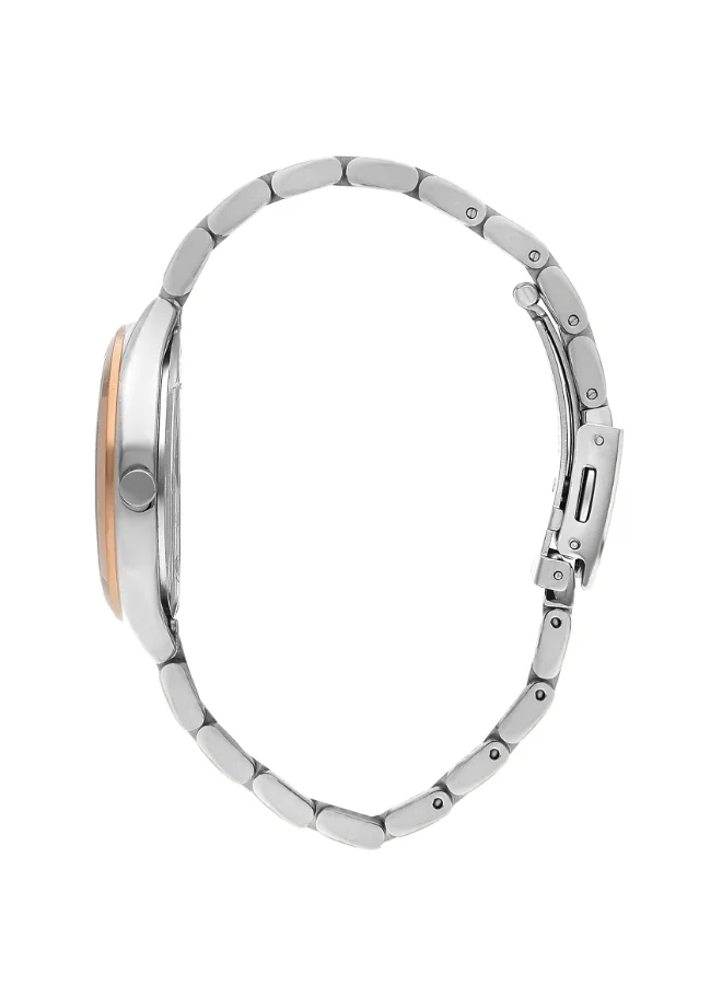 لي كوبر ساعة يد نسائية معدنية بعقارب . -  مم