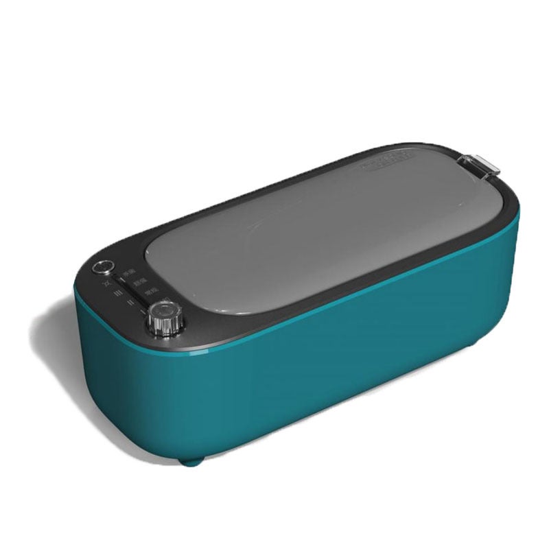 Household ultrasonic cleaning machine UV sterilization watch glasses jewelry automatic cleaning jewelry multifunctional cleaning machine ink jade green 
