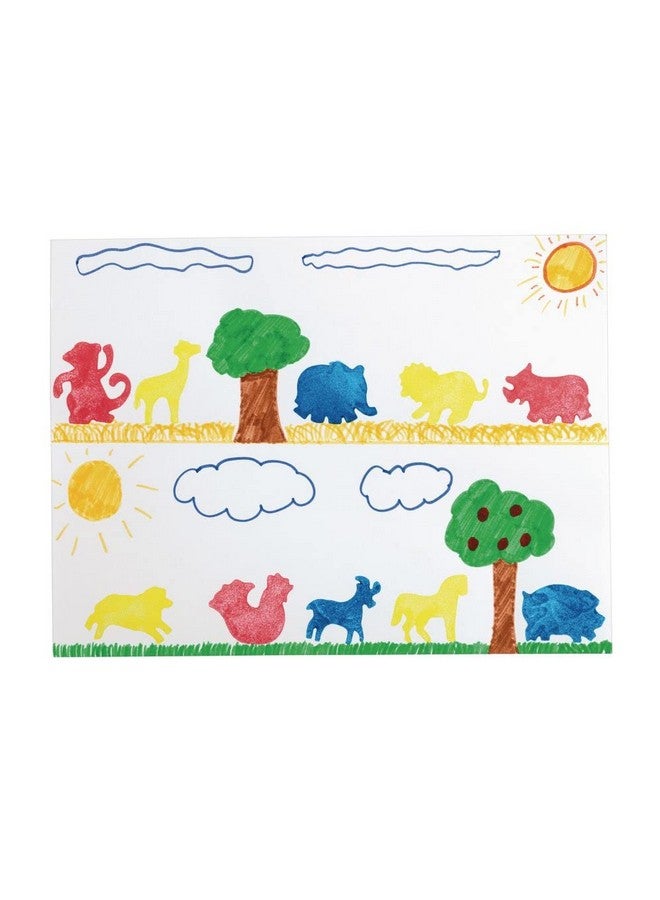 Colorations Colorations Stamp Pads, 3.5 IN SQ,3 CLRS, 3-3/4 inch Sq. stamp pads are filled with super washable ink. Perfect for kids, super-washable, non-toxic ink. - Image 2