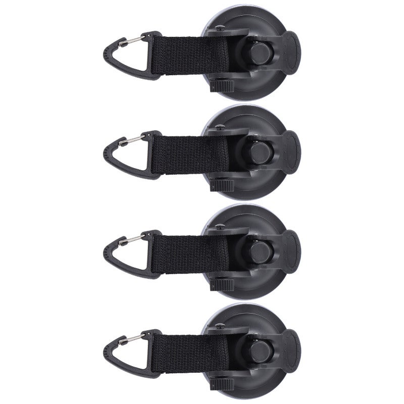 High Strength Suction Cup Hook: ABS Material, Easy Install - Secure Fixation Portable Suction Cup for Outdoor Camping, Car Tent And Home Use - Image 2