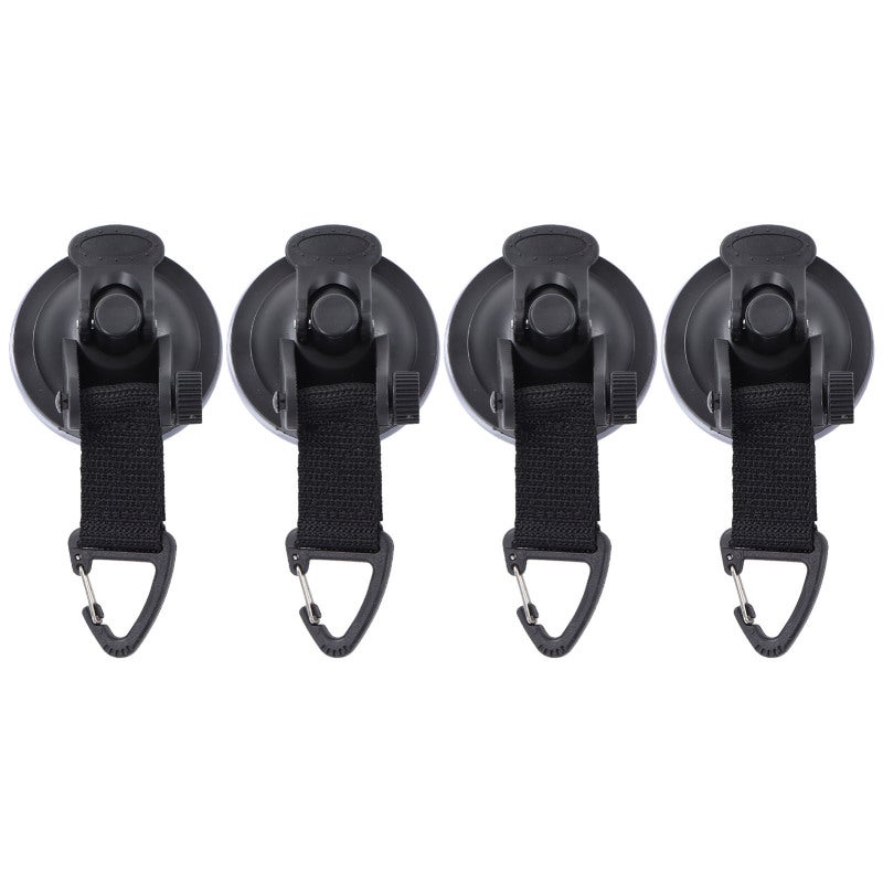 High Strength Suction Cup Hook: ABS Material, Easy Install - Secure Fixation Portable Suction Cup for Outdoor Camping, Car Tent And Home Use - Image 1
