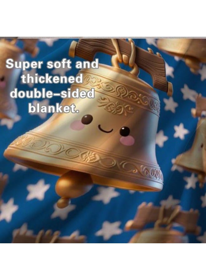 عام بطانية رقيقة من الفانيلا الكرتونية للأطفال والرضع (دافئة ومريحة، ومناسبة للنوم والألعاب) 70 سم * 100 سم - Image 5