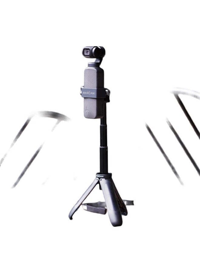 Maxcam Compatible With Dji Osmo Pocket 2/1, Pocket Gimbal Camera Bicycle Mount, Mountain Bike Handlebar Clamp, Bicycle And Electric Bike Mounting Accessories - Image 1