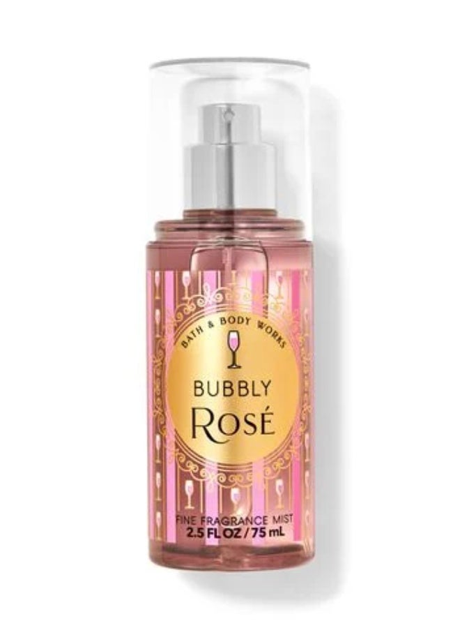 Bath & Body Works Bubbly Rose Travel Size Fine Fragrance Mist 75ml