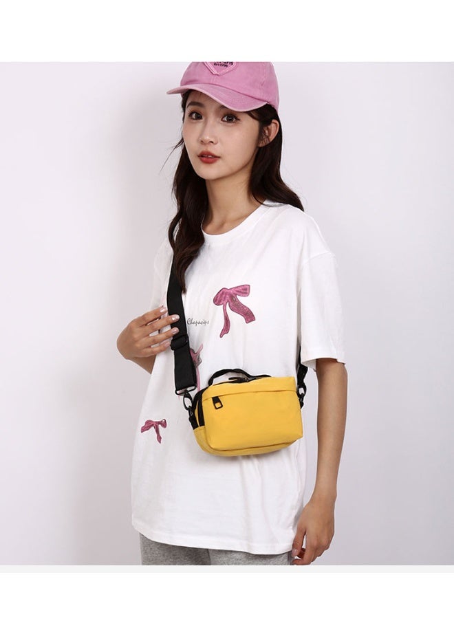 كيفية حقيبة كروس بودي ذات كتف واحد على الطراز الكوري، متعددة الاستخدامات وبسيطة، خفيفة الوزن ومقاومة للماء للرجال والنساء، حقيبة كتف للتسوق والرياضة واليومية. - Image 4