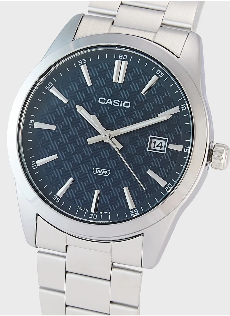 CASIO Mtp-Vd03D-2Audf Enticer Analog Watch
