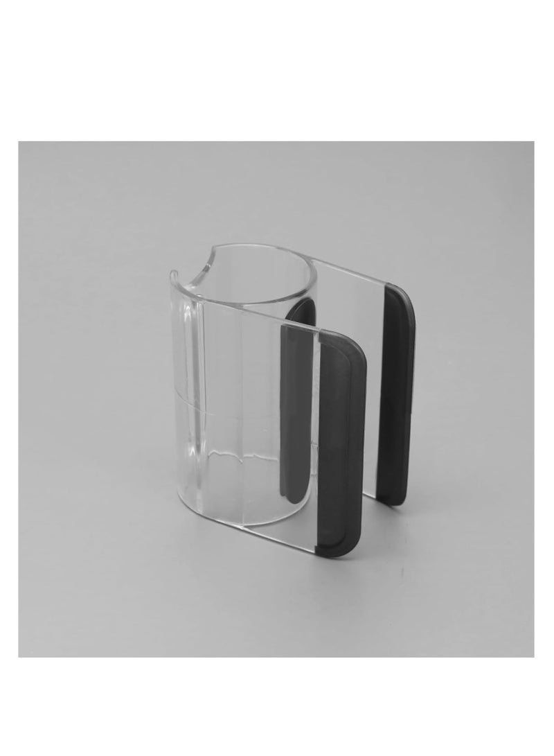 SYOSI حامل مشبك التثبيت، متوافق مع منظم حامل تخزين المكنسة الكهربائية Dyson V6 V7 V8 V10 V11 V12 V15، تصميم شفاف فريد من نوعه، فاخر ودقيق (قطعتان) - Image 5