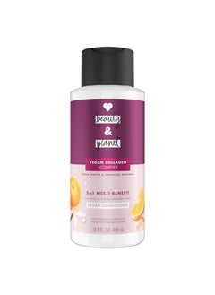 love beauty and planet Love Beauty and Planet 5-in-1 Multi-Benefit Conditioner Vegan Keratin Collagen & Sun-Kissed Mandarin, for a Deep Cleanse, Hydration, Strength, Fullness, & Shine, 13.5 fl oz  - Image 1