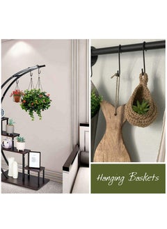 Excefore 30 Pcs S metal hook, Pans Pots Hooks Small S Shaped Hangers Hooks for Hanging Kitchenware Pans Pots Utensils Clothes Bags Towels Plants  - Image 3